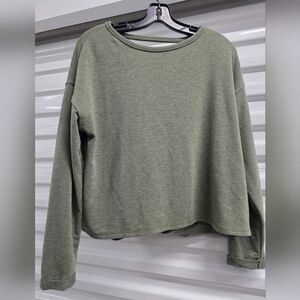 Lush Olive Green Sweatshirt
